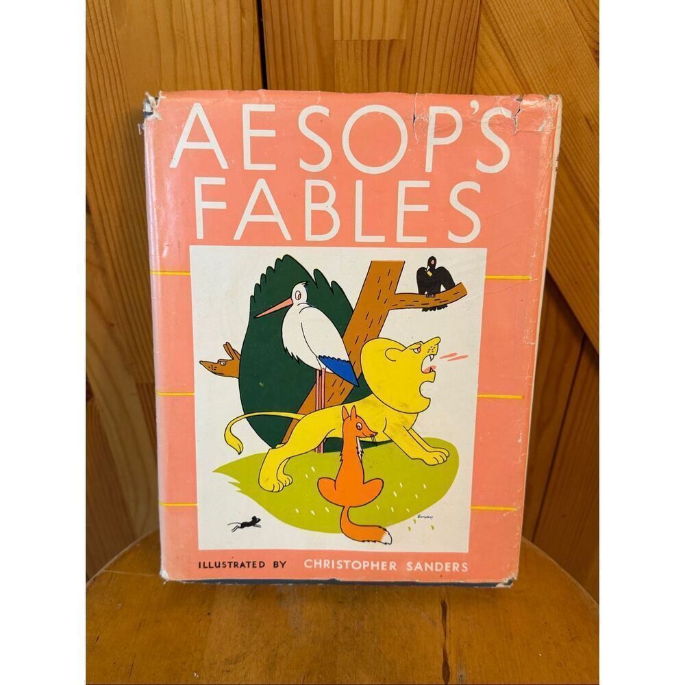 Vintage Aesop's Fables by Barbara Sanders & Christopher Sanders (7191)